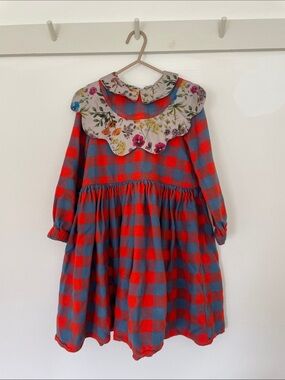 Cozy fall dress by Wolf and Rita